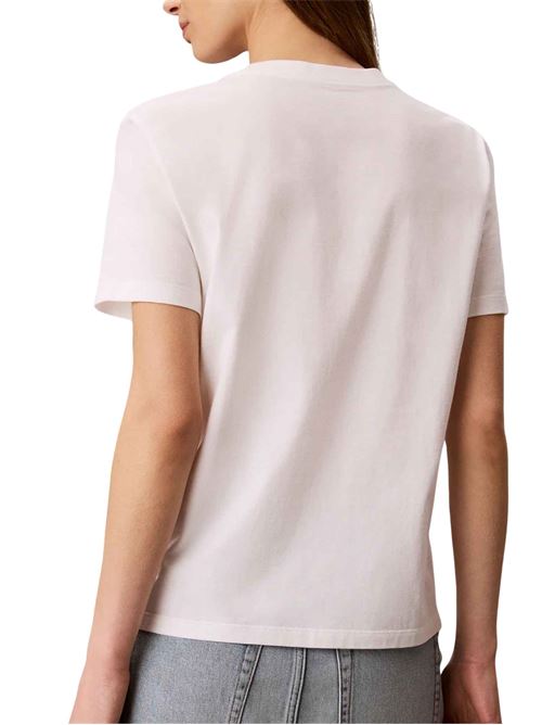 T-shirt con logo gommato Calvin Klein Jeans | LV047G807GYAF